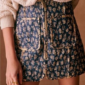 NWT Sezane Foxy skirt size 40 (8)